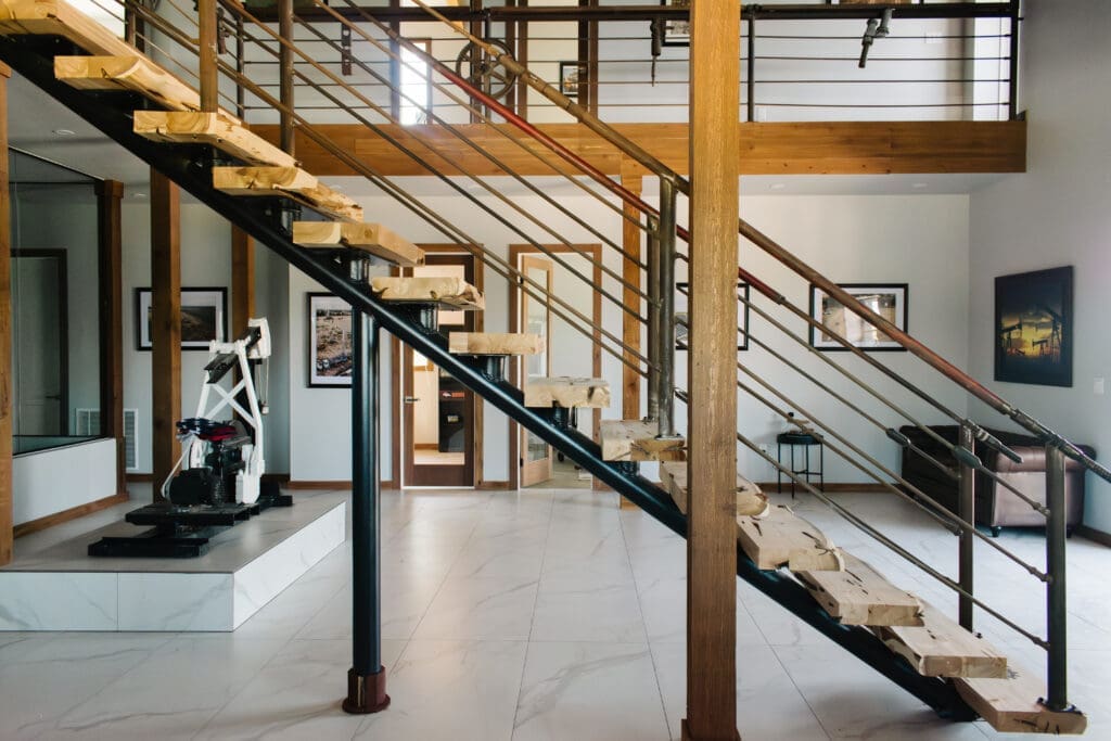 Custom home exterior by Ridge Rock Builders in Texas Hill Country