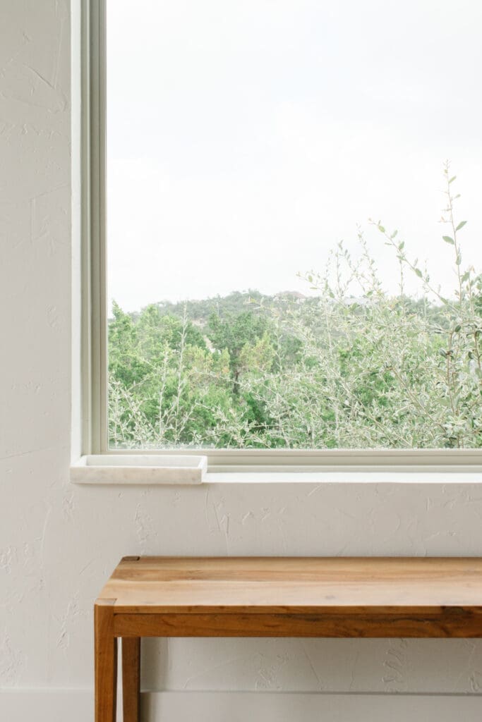 Custom home exterior by Ridge Rock Builders in Texas Hill Country