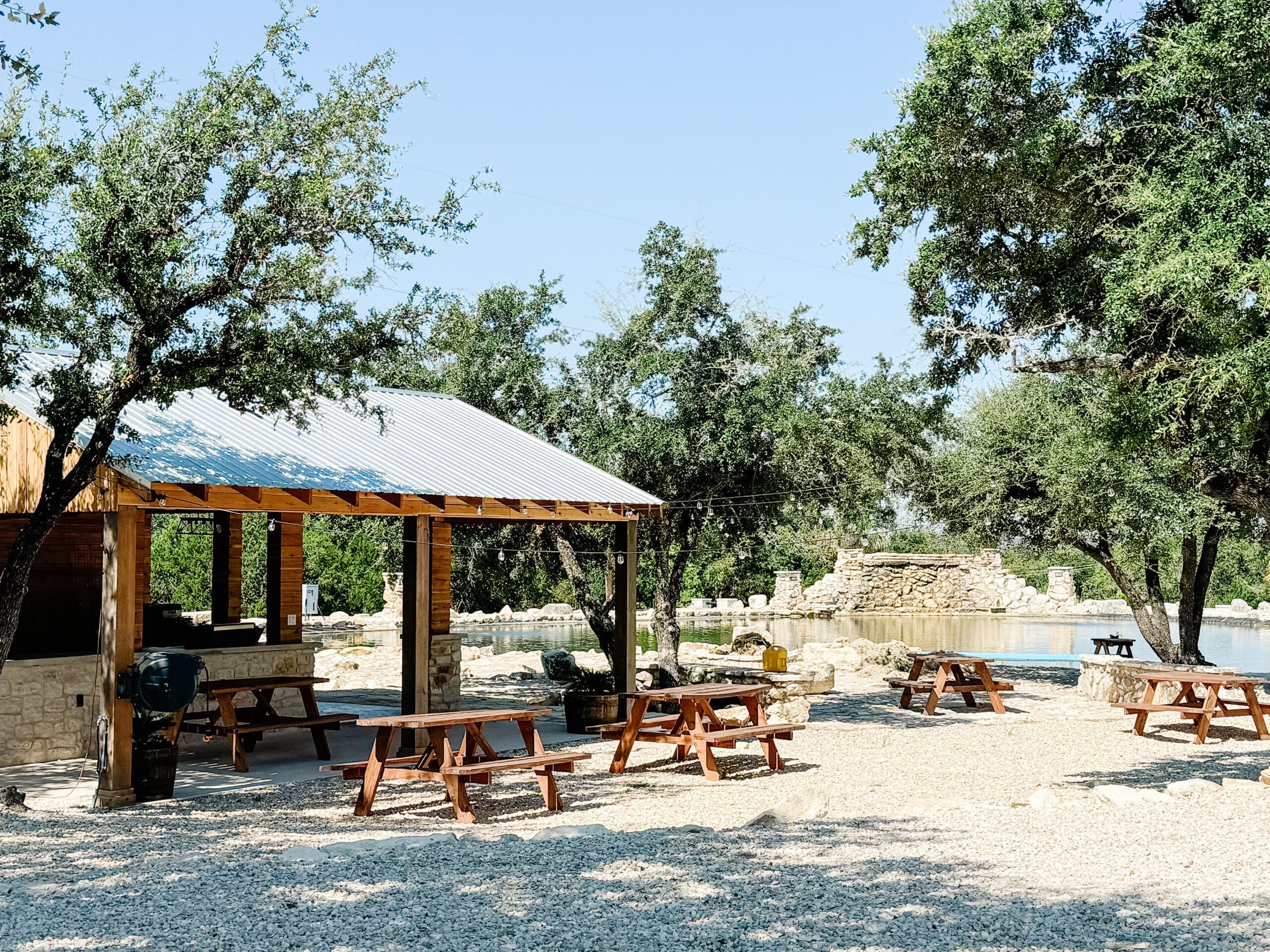 Custom home exterior by Ridge Rock Builders in Texas Hill Country