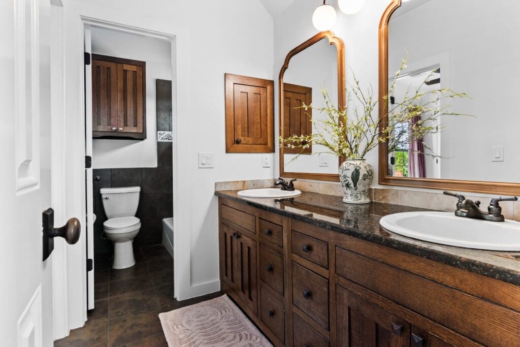 Custom home interior in Dripping Springs TX by Ridge Rock Builders